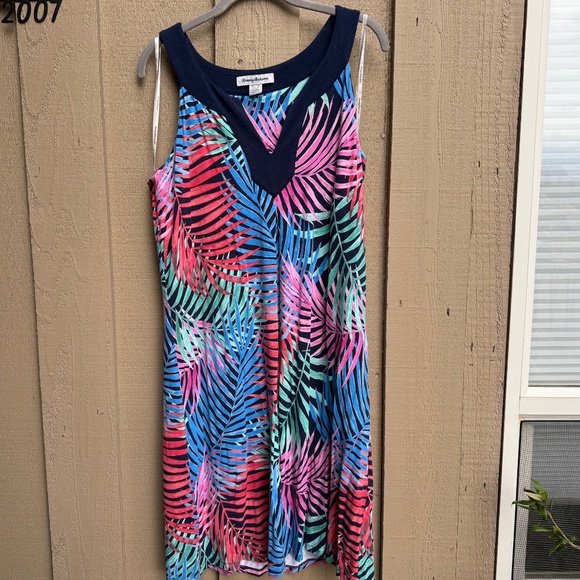 EUC Tommy Bahama Tulum Trance short dress in XL. - Picture 2 of 7